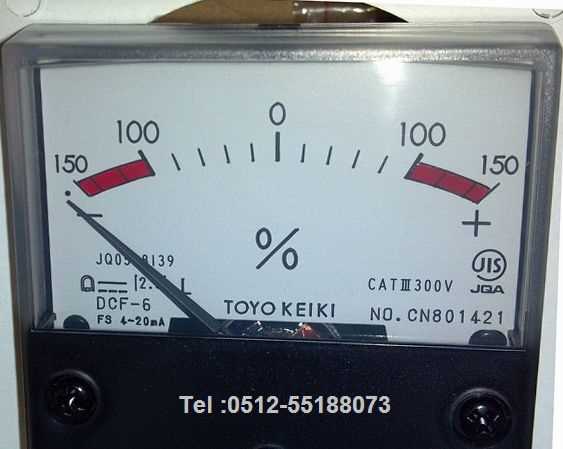 仪器仪表网 测试仪器 频率计 频率计转速表 toyokeikidcf-6 产品规格